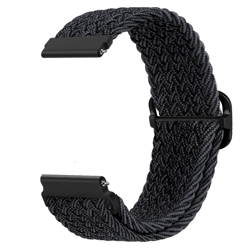 BStrap Braid Nylon remienok na Garmin Vivoactive 5 black