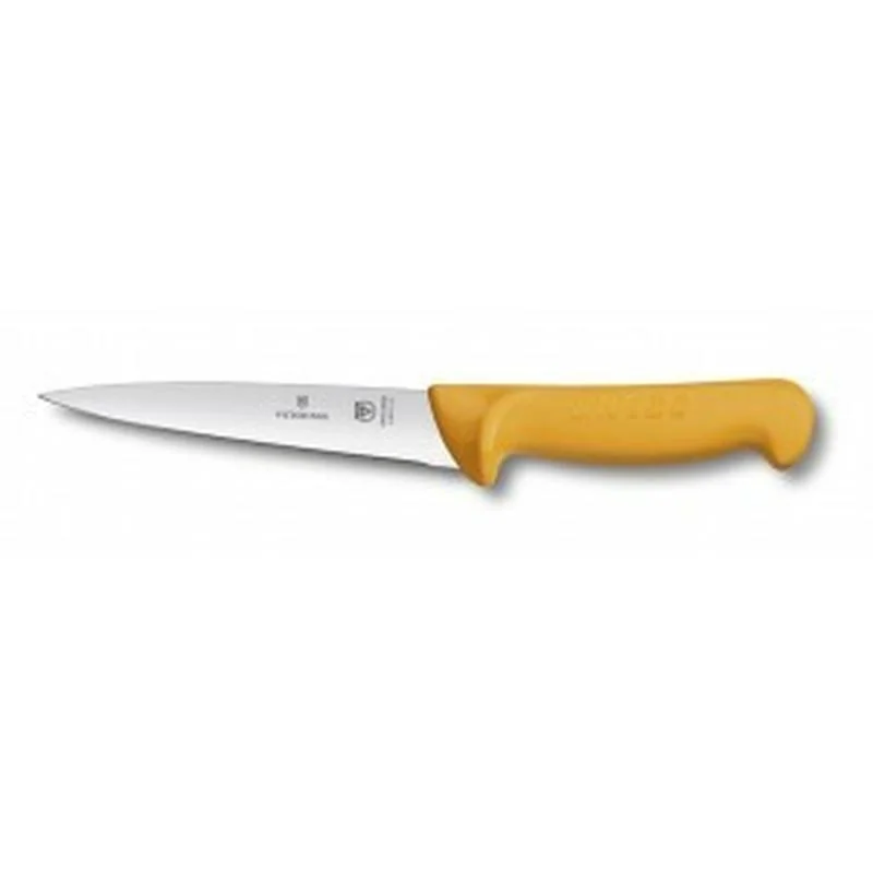 Victorinox 5.8412.21 Swibo mäsiarsky nôž 21 cm, žltá