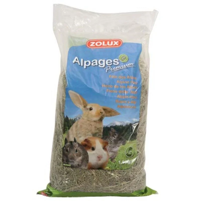 ZOLUX Alpské prémiové seno 1,5kg