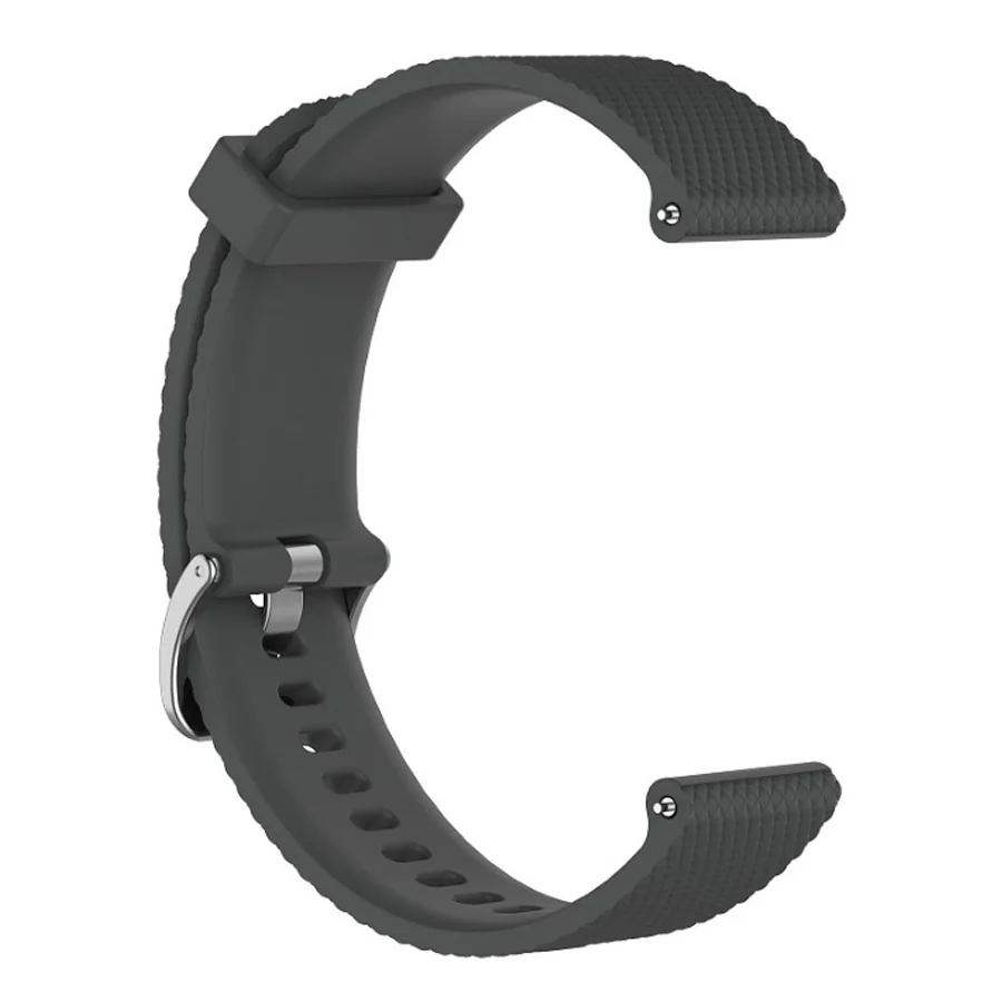 Silicone Bredon remienok na Xiaomi Amazfit Stratos 2/2S/3 dark gray