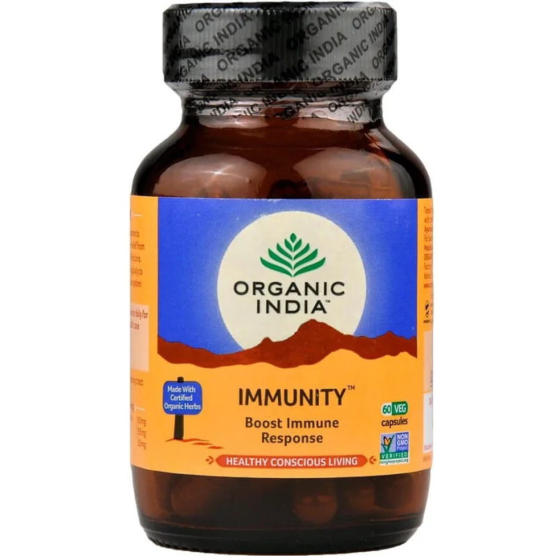 Organic India Immunity kapsuly 60 ks imunita, prečistenie krvi, alergie