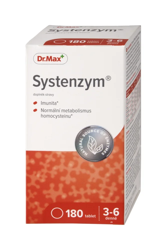 Dr. Max SYSTENZYM 1×180 tbl, výživový doplnok