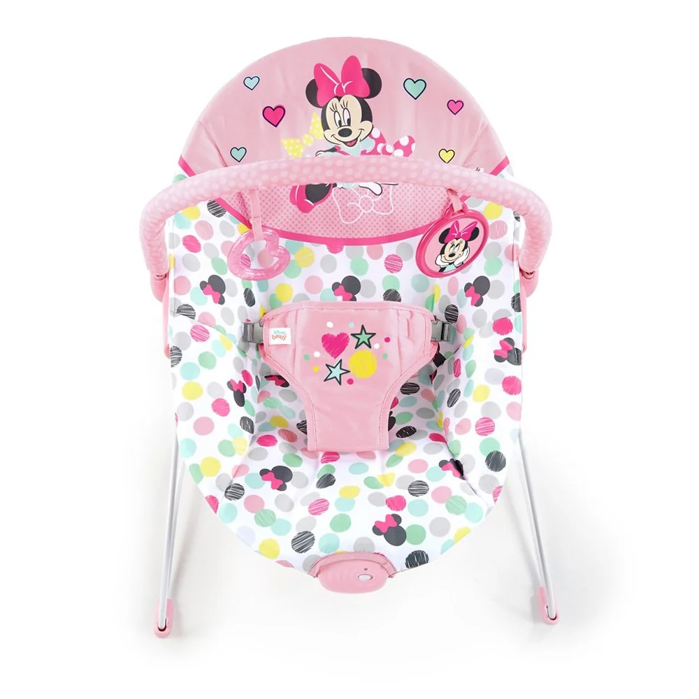 Lehátko vibrujúce Minnie Mouse Spotty Dotty 0m+ do 9 kg 