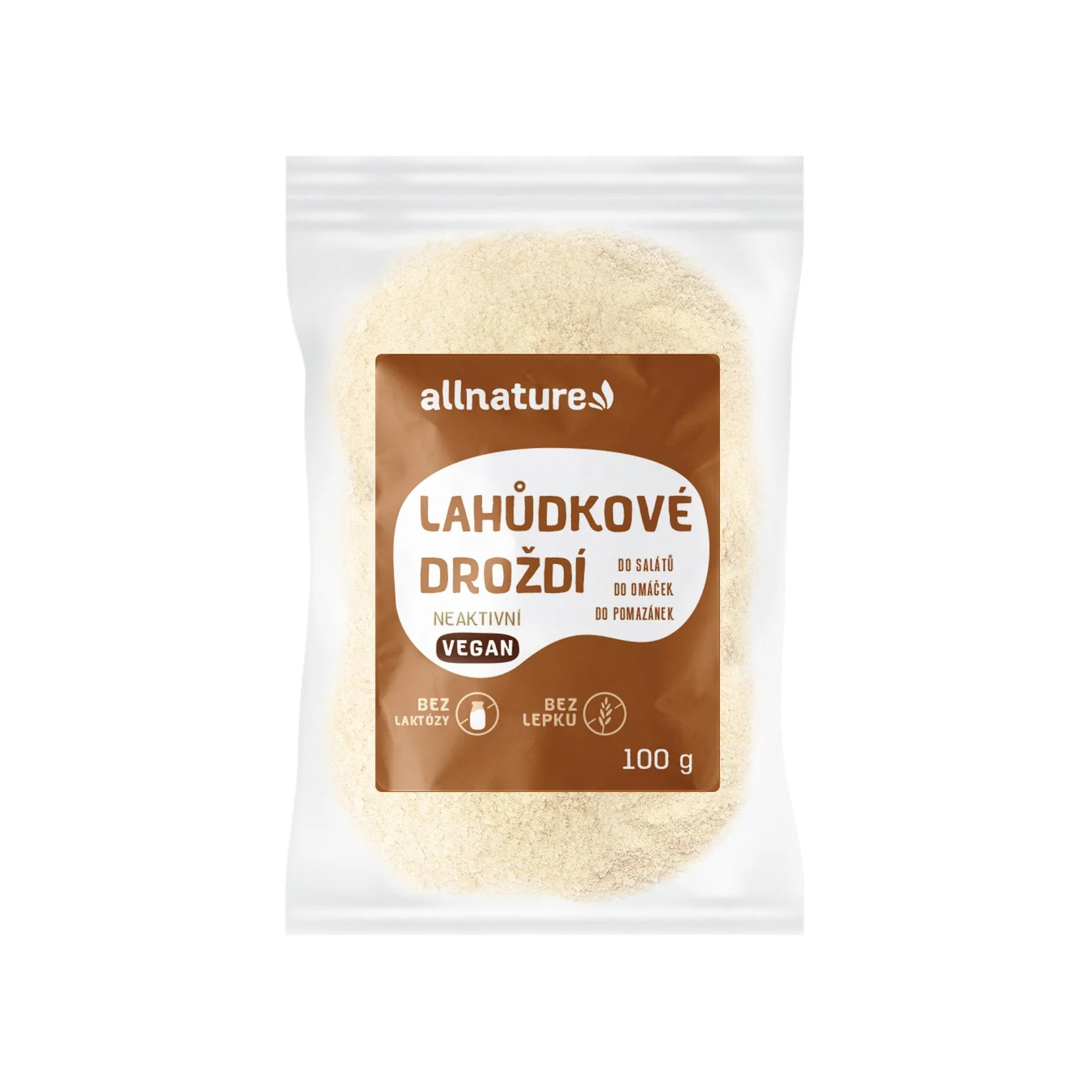 Allnature Lahôdkove Droždie Neaktívne 100g