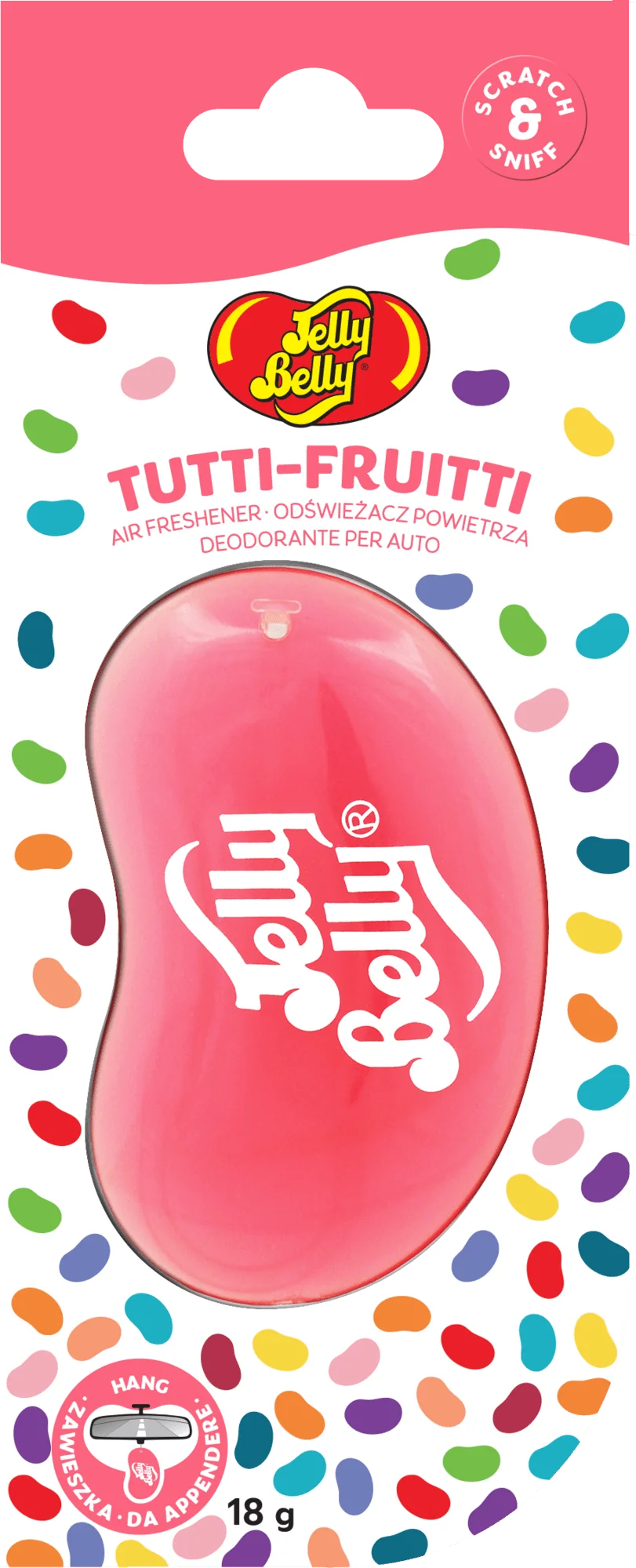 E303723001 Jelly Belly 3D Tutti Frutti závesný osviežovač vzduchu