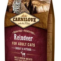 Carnilove Cat Grain Free Reindeer Adult Energy&Outdoor