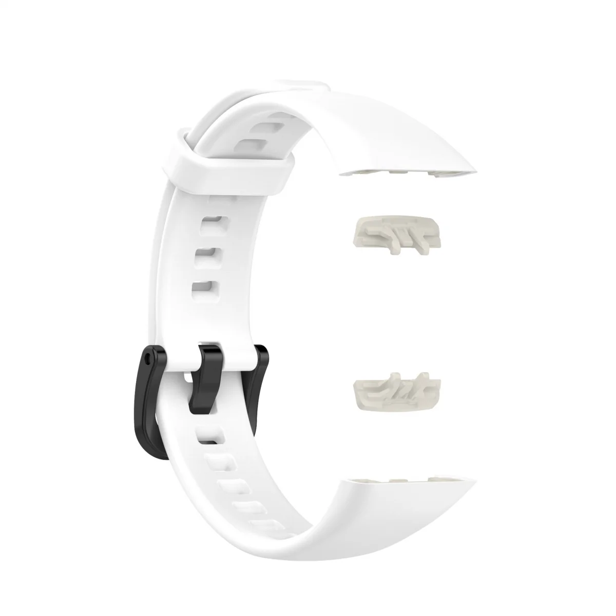 BStrap Silicone remienok na Honor Band 6 / Huawei Band 6 white