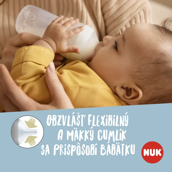 NUK Perfect Match náústok M 2ks (3+ m.) 1×1 ks, náustok