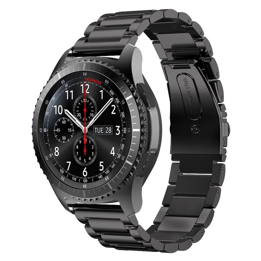 BStrap Stainless Steel remienok na Huawei Watch GT 42mm black