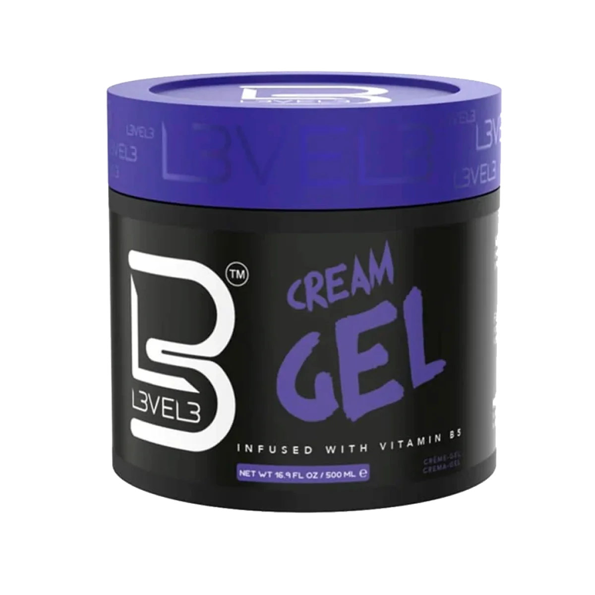 Krémový gél na vlasy + Vitamin B5  LV3 Cream Gel 500ml XL