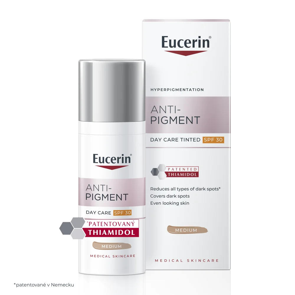 Eucerin ANTI-PIGMENT Denný krém SPF 30 - tónovaný (stredne tmavý) 50 ml