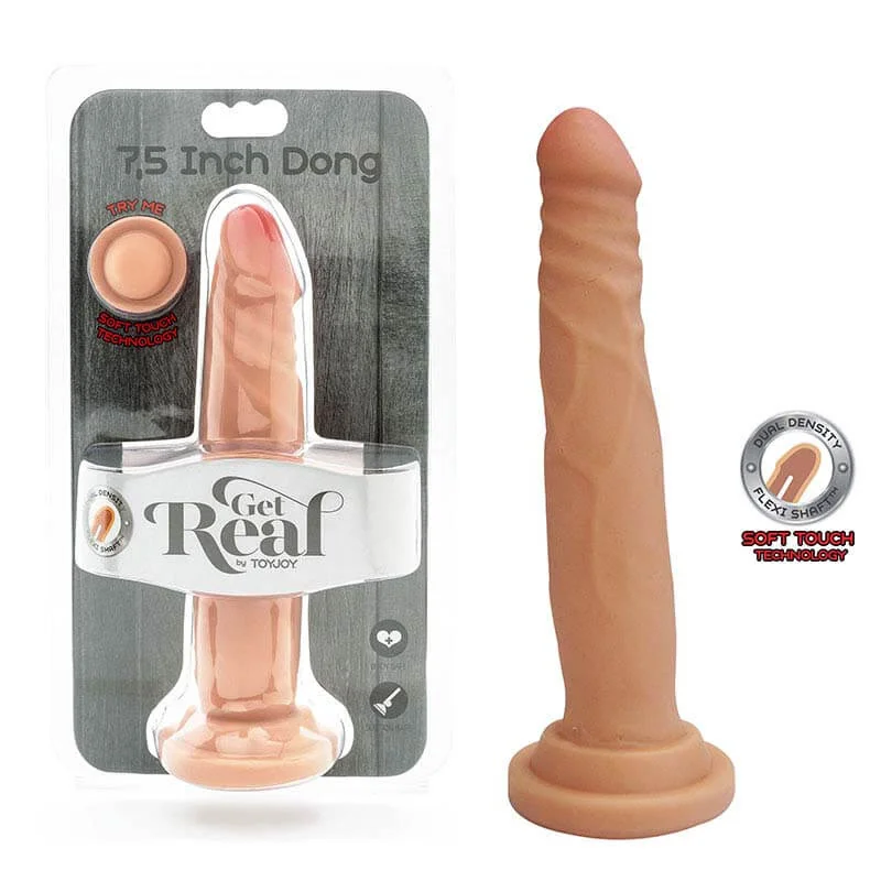 Get Real Dual Density 7,5 Inch dildo s prísavkou