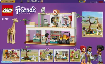 LEGO® Friends 41717 Miina záchrana divočiny 1×1 ks, lego stavebnica