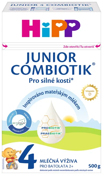 HiPP Mliečna výživa pre batoľatá HiPP 4 Junior Combiotik