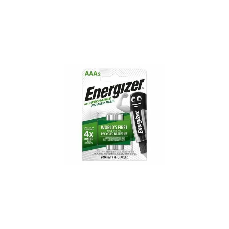 Energizer Power Plus AAA 700mAh 1,2V 2ks nabíjateľné batérie E300626500