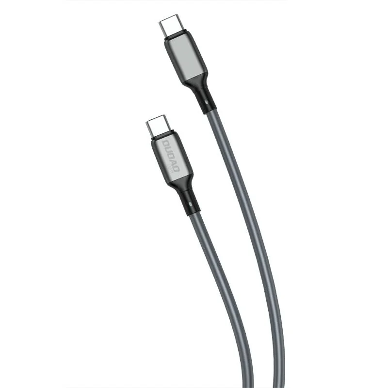 Dudao L5HT kábel USB-C / USB-C PD 100W 1m, sivý 