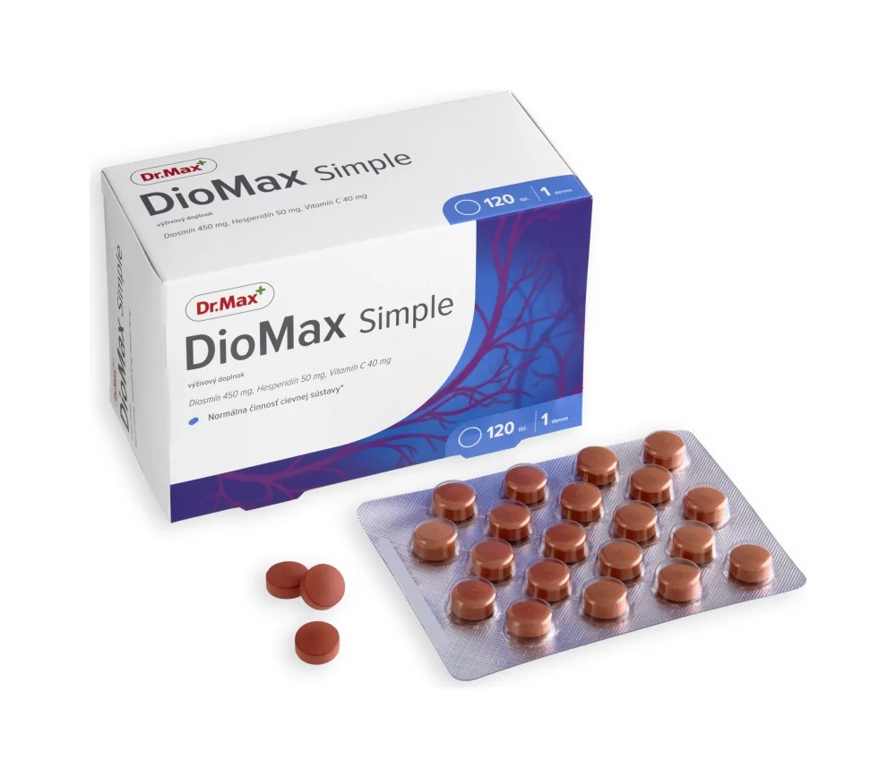 Dr. Max DioMax Simple 1×120 ks, výživový doplnok