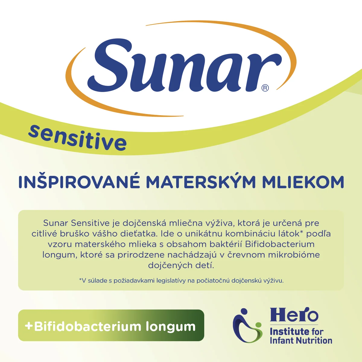 Sunar Sensitive 1 1 x 500 g, dojčenská výživa pre dojčatá od narodenia