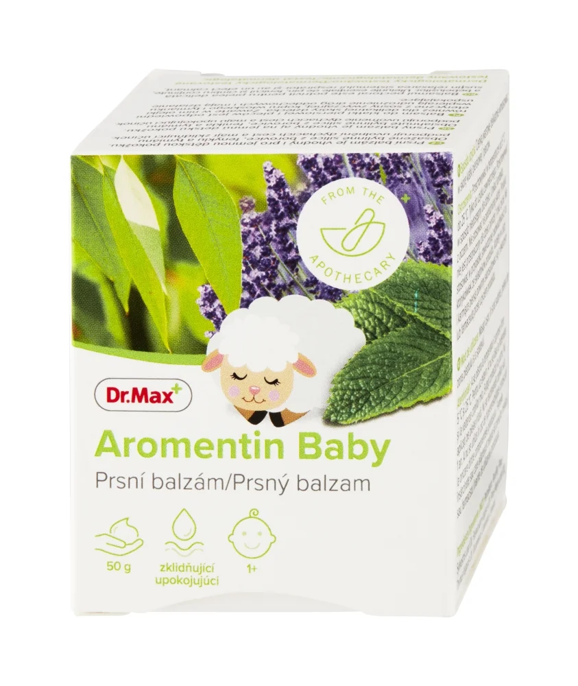 Dr. Max Aromentin Baby Prsný balzam 1×50 g, prsný balzam