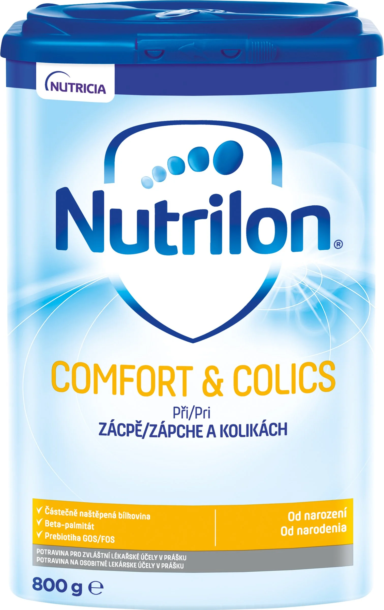 Nutrilon Comfort&Colics 800g 1×800 g, špeciálna mliečna výživa (od narodenia)