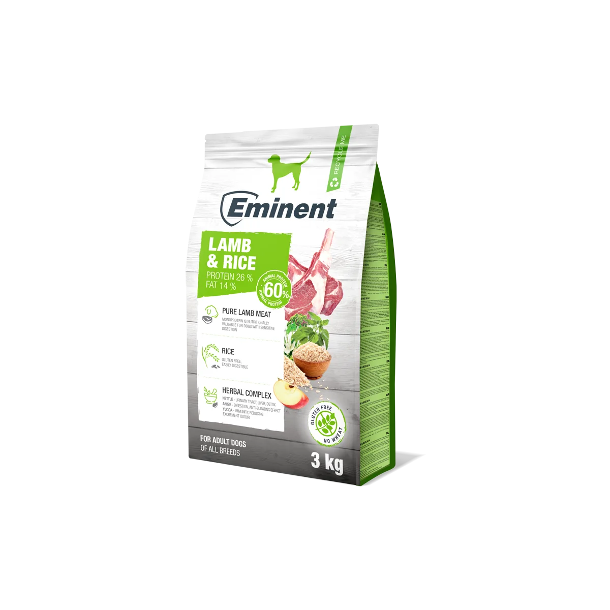 EMINENT LAMB&RICE 3KG A.U.V.