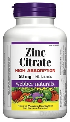 Webber Naturals Zinok 50 mg