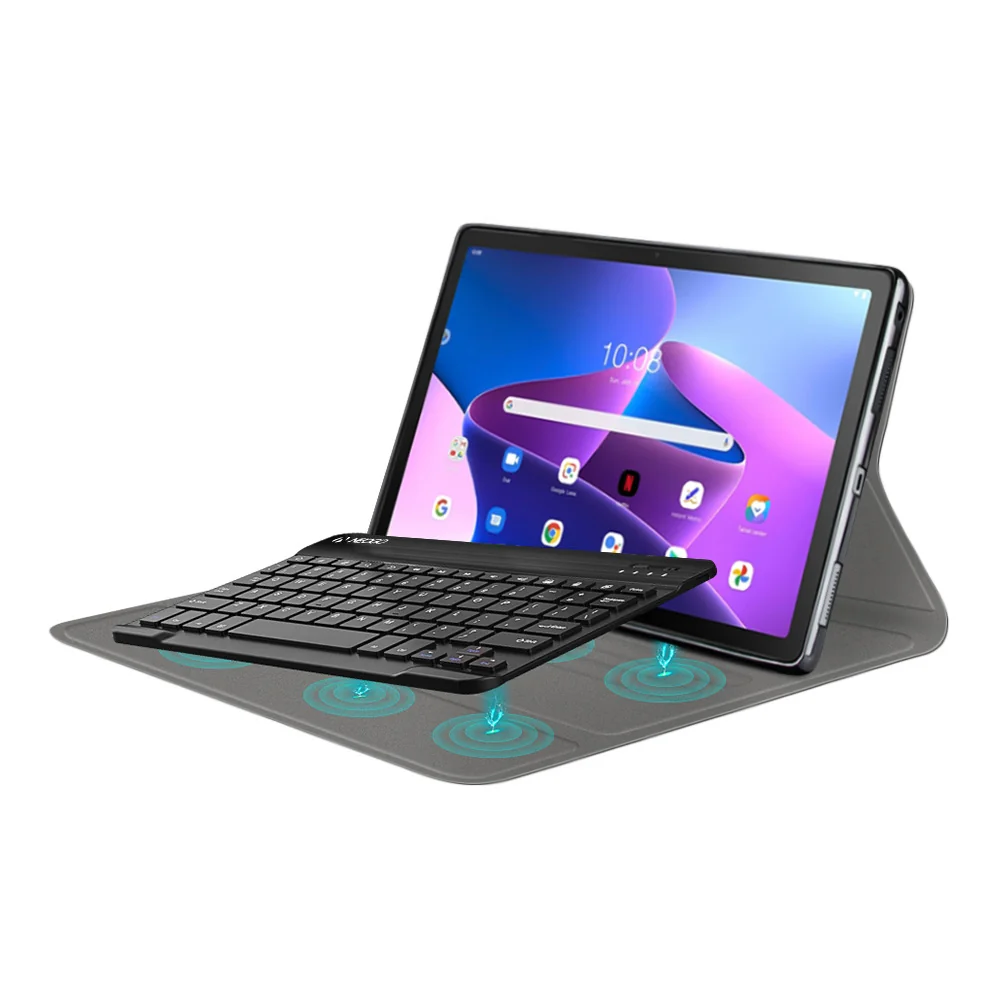 NEOGO Smart Cover Keyboard puzdro na Lenovo Tab M10 Plus 3gen 2022 10.6'' čierne