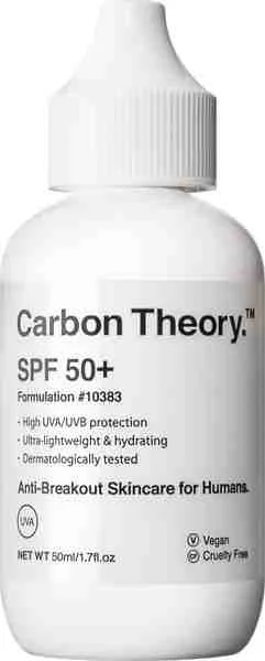 Carbon Theory, SPF 50+ krém