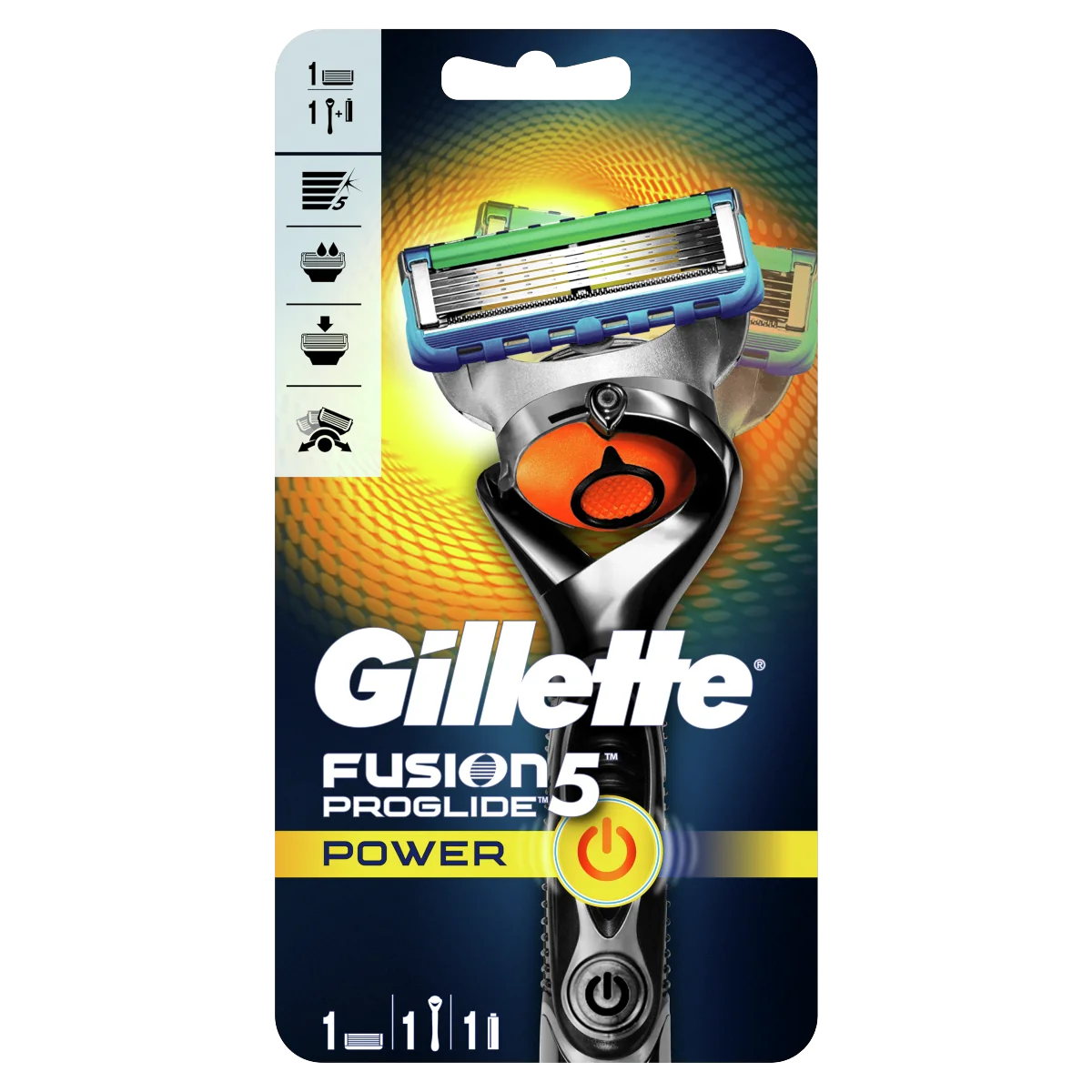 Gillette Fusion Proglide Power Strojček + 1 hlavica