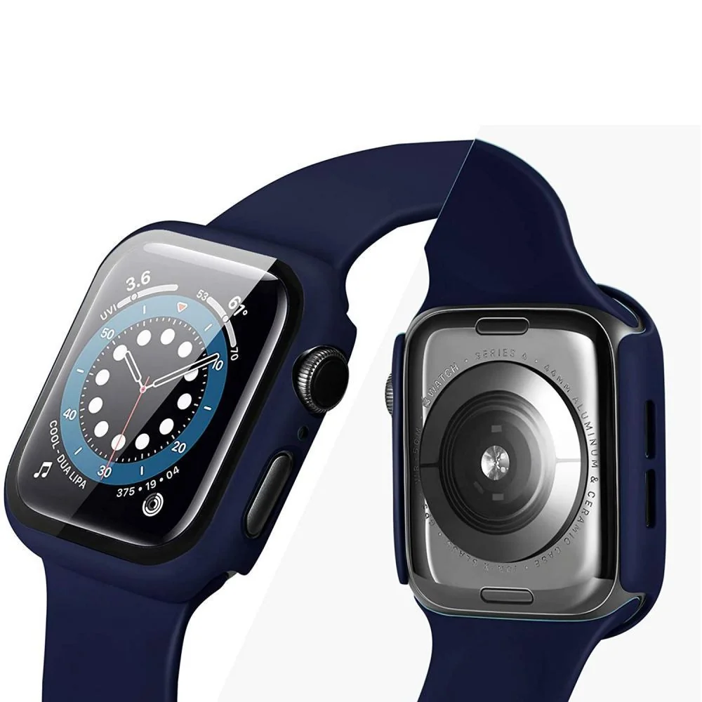 Tech-Protect Defense 360 puzdro na Apple Watch 4 / 5 / 6 / SE (40mm), priesvitné