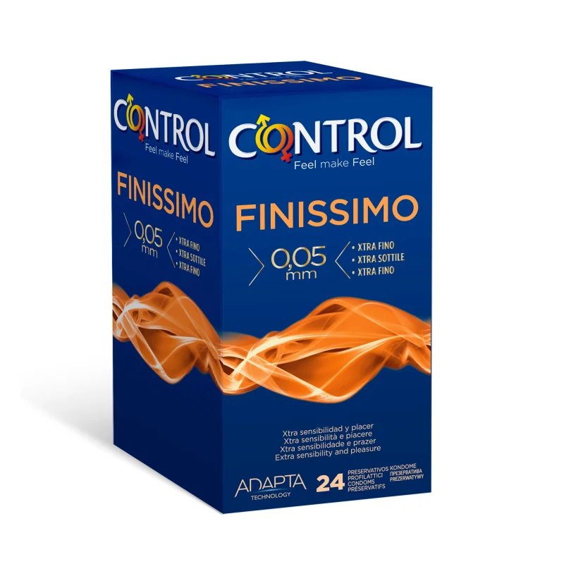 CONTROL FINISSIMO Kondómy super tenké, 24ks TOW013712