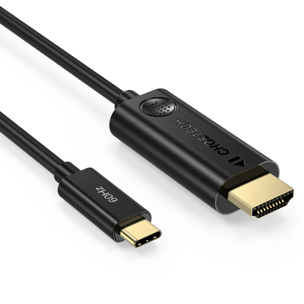 Choetech CH0019 kábel USB-C / HDMI M/M 4K 1.8m, čierny 