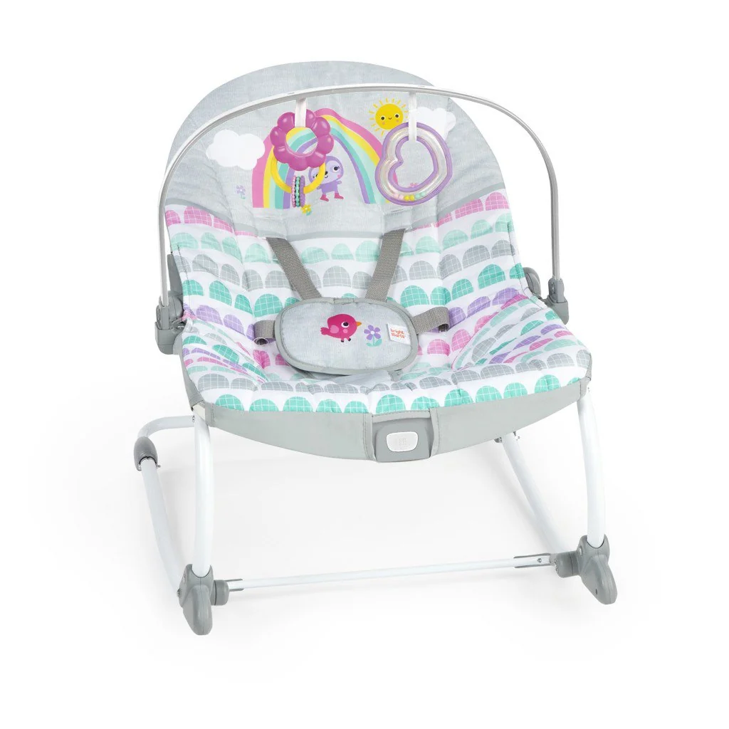 Húpatko vibrujúce Rosy Rainbow™ 0m+ do 18 kg