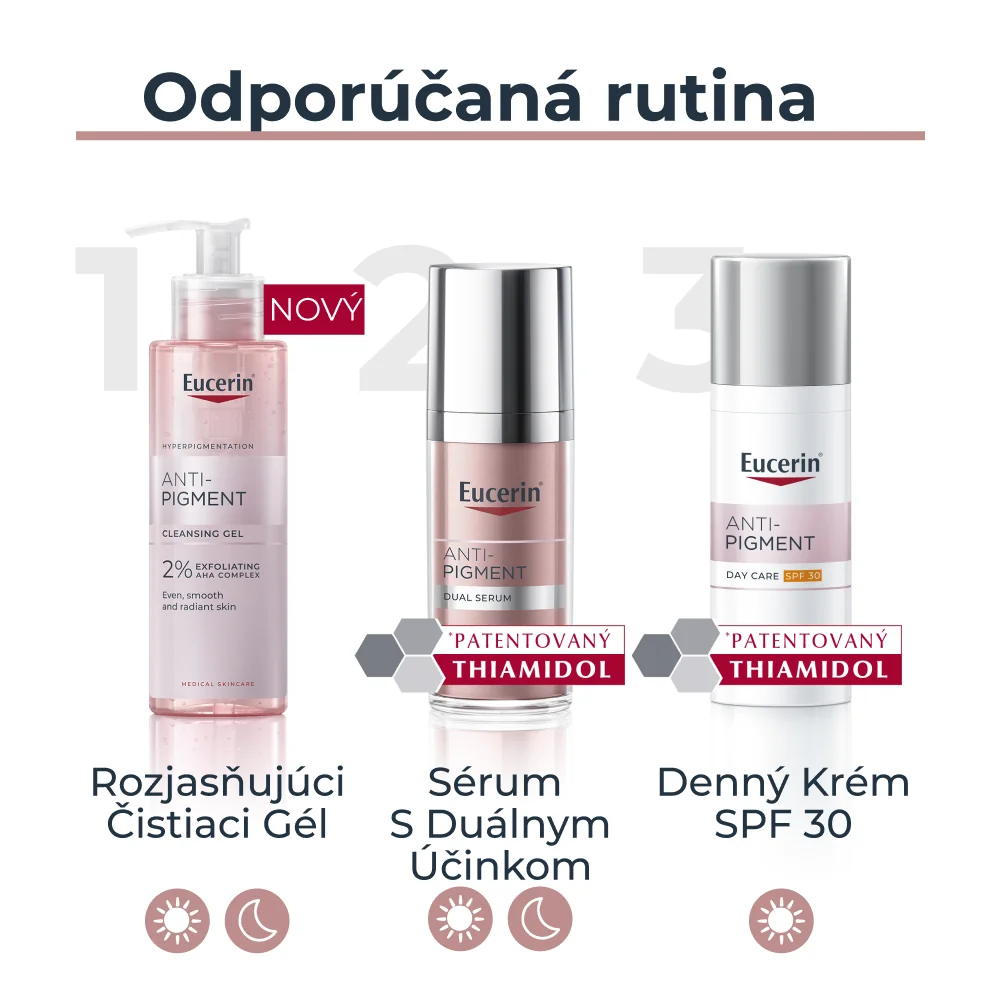 Eucerin ANTIPIGMENT denný krém SPF30 1×50 ml, hyperpigmentácia pleti