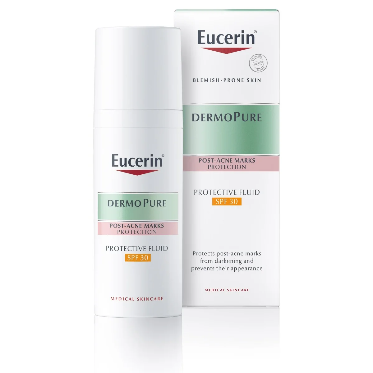 Eucerin DERMOPURE Emulzia SPF30 ochranná, problematická pleť 1x50 ml