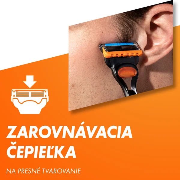 Gillette Darčeková Súprava: Fusion Holiaci Strojček + Fusion Gél 200 ml 1×1 ks, darčeková sada