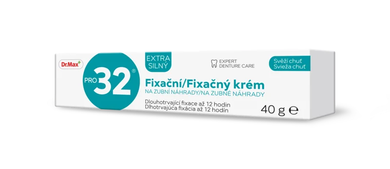 Dr. Max PRO32 Fixačný krém na zubné náhrady