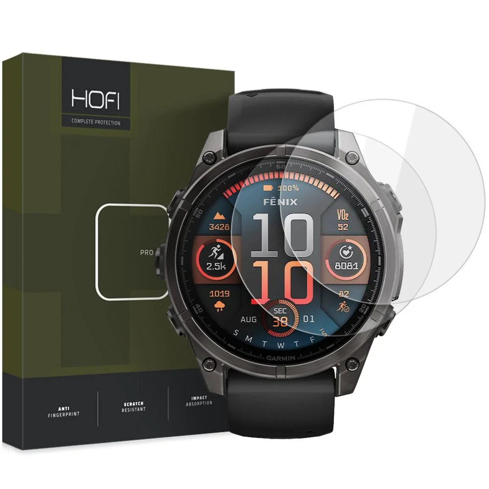 HOFI Glass Pro Watch 2x ochranné sklo na Garmin Fenix 8 47mm 