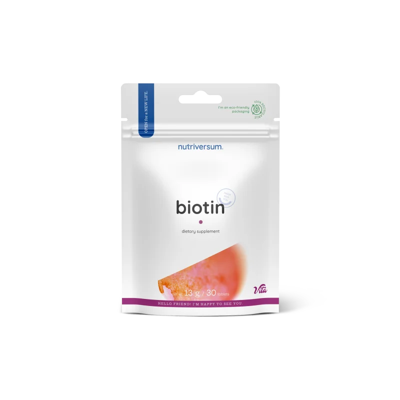 Nutriversum - VITA - BIOTIN (biotín) 30 tabliet