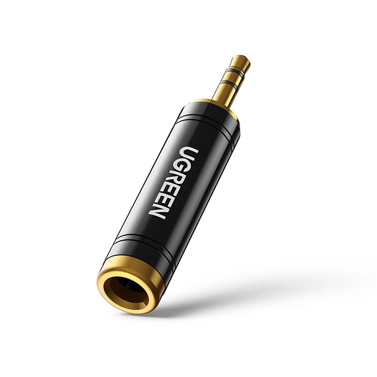 Ugreen AV168 audio adaptér 3.5mm / 6.35mm M/F, šedý 