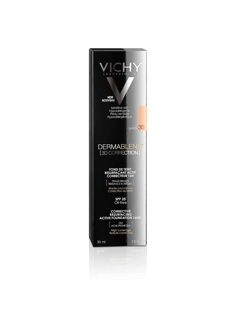 VICHY Dermablend 3D korekčný a vyhladzujúci make-up 35 30 ml 1×30 ml, fluidný make-up