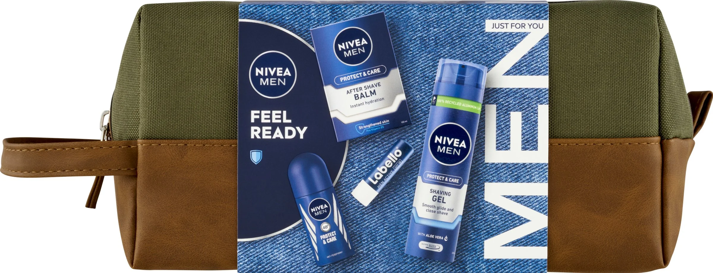 NIVEA MEN BAG PROTECT 1×1 ks, darčekové balenie