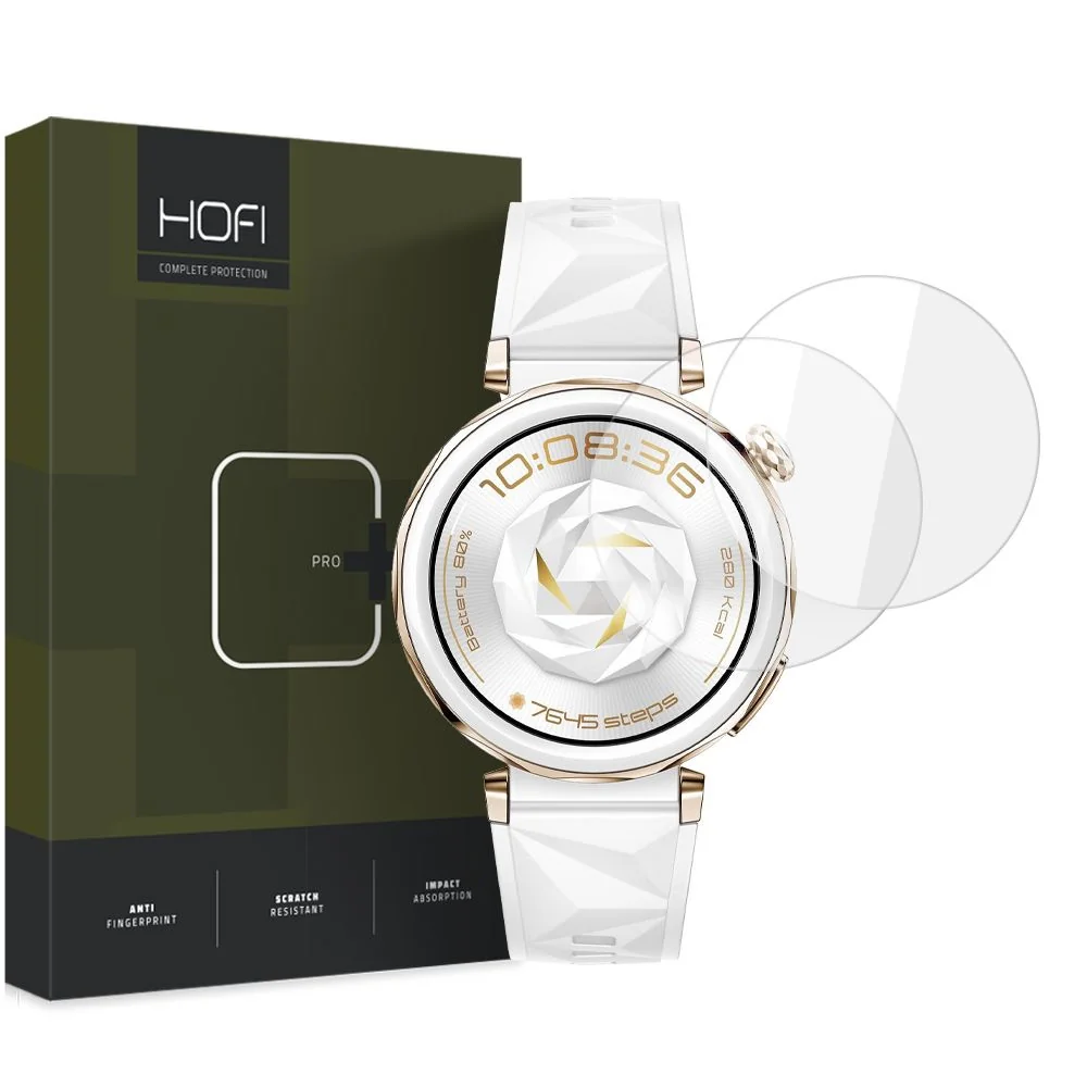 HOFI Glass Pro Watch 2x ochranné sklo na Huawei Watch GT 5 Pro (42 mm) 