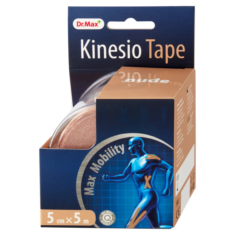 Dr. Max Kinesio Tape Nude 1×1 ks, elastická páska