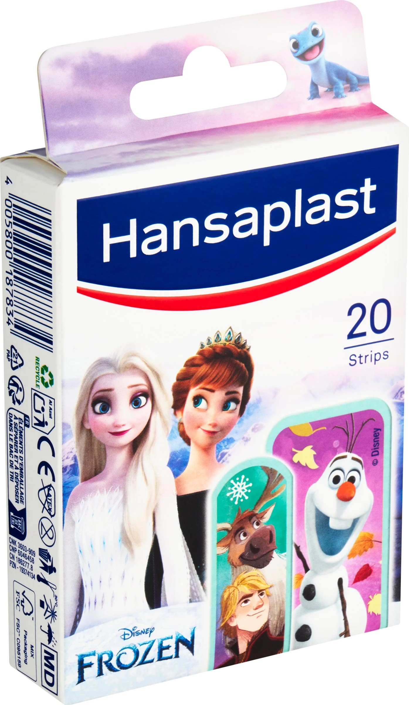 Hansaplast Junior Frozen 1×20 ks, náplasť