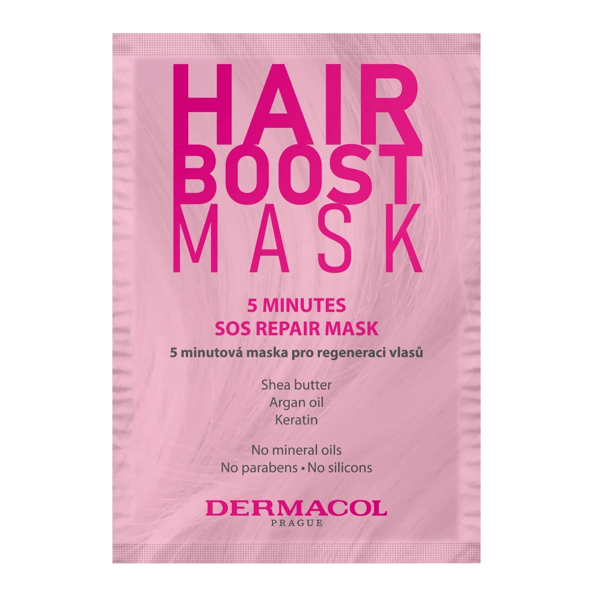 Dermacol HAIR RITUAL 5 minútová maska pre regeneráciu vlasov 1×15 ml, maska na vlasy