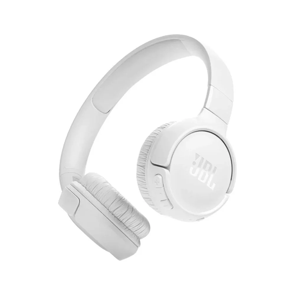 Slúchadlá BLUETOOTH na uši JBL TUNE 520BT WHITE 