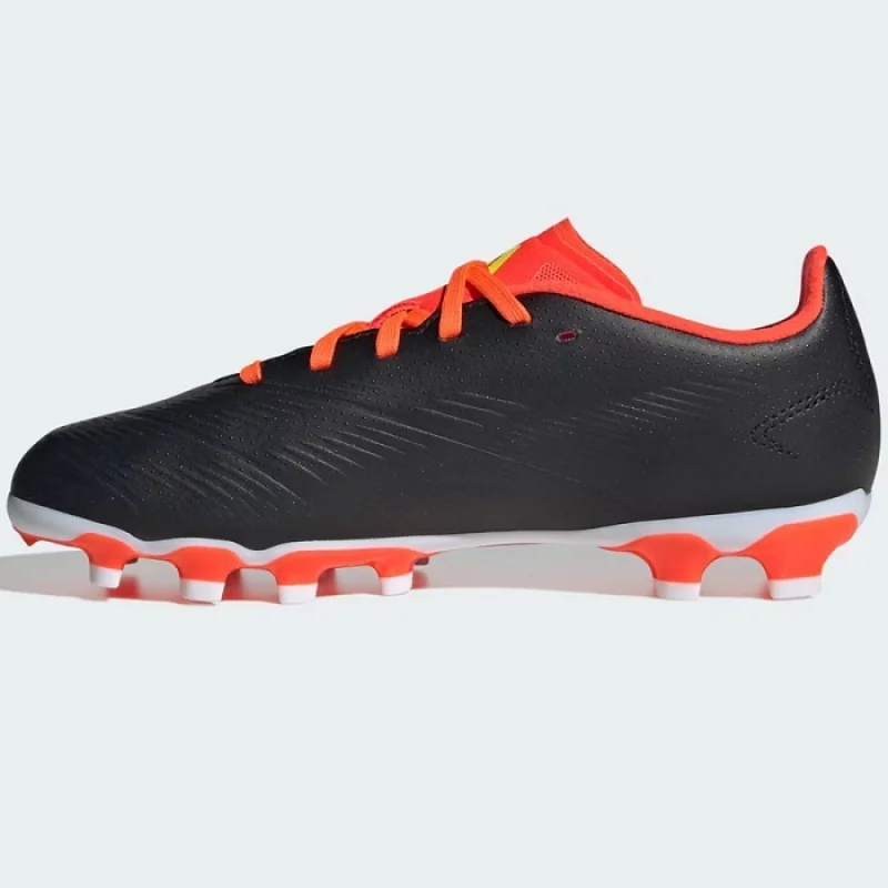 Adidas Predator League L JR MG Detské futbalové kopačky, biela, čierna, oranžová, veľ. 38 