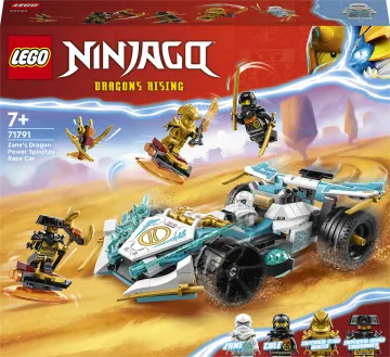 LEGO® NINJAGO® 71791 Zaneovo dračie Spinjitzu závodné auto 1×1 ks, lego stavebnica