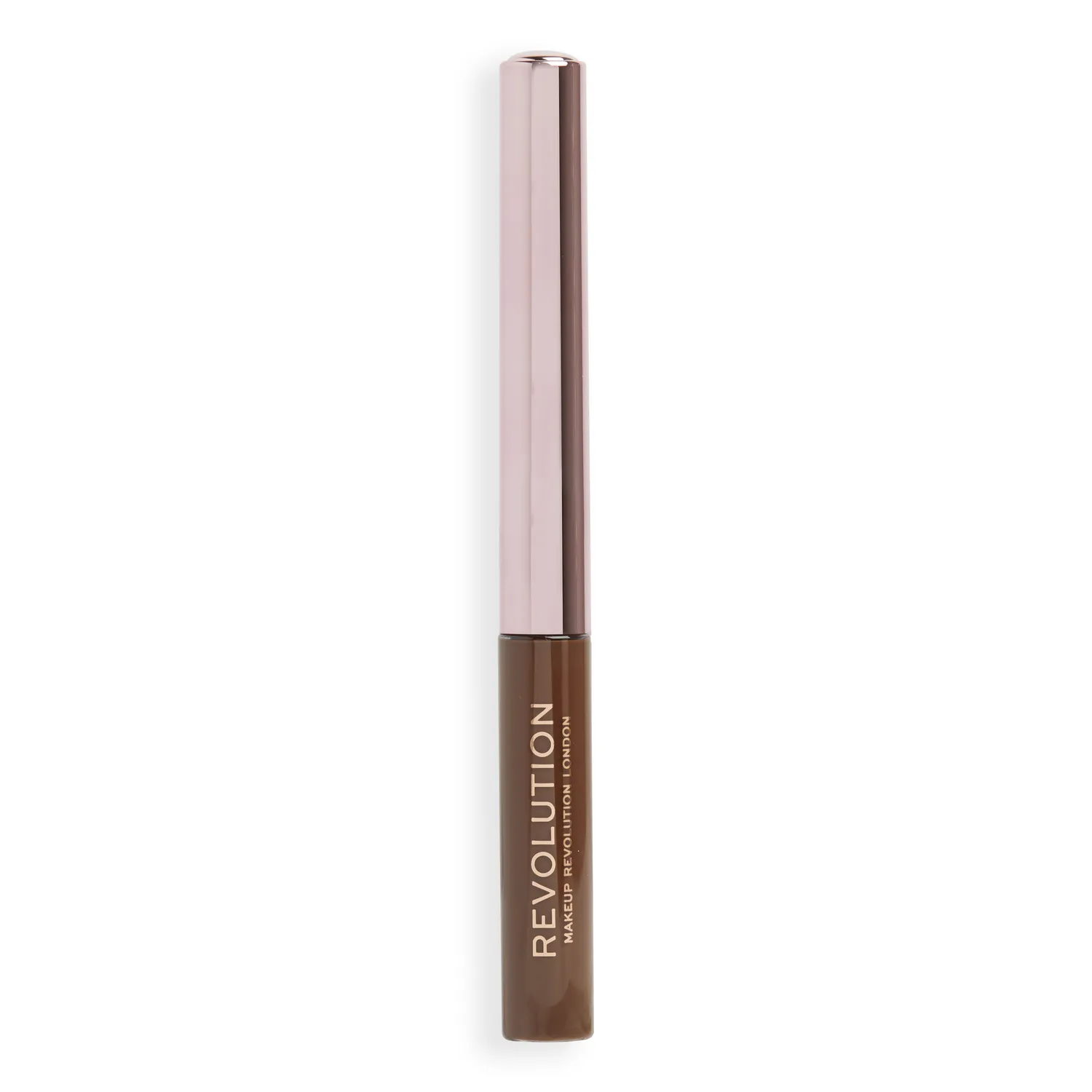 Revolution, Super Flick Liquid Eyeliner Brown 1×2,4 ml, očná linka